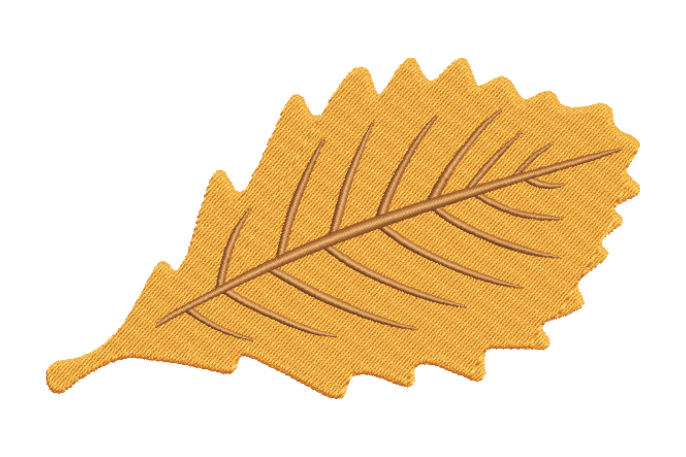 Autumn Oak Leaf – Fall Machine Embroidery Design | Embroidize