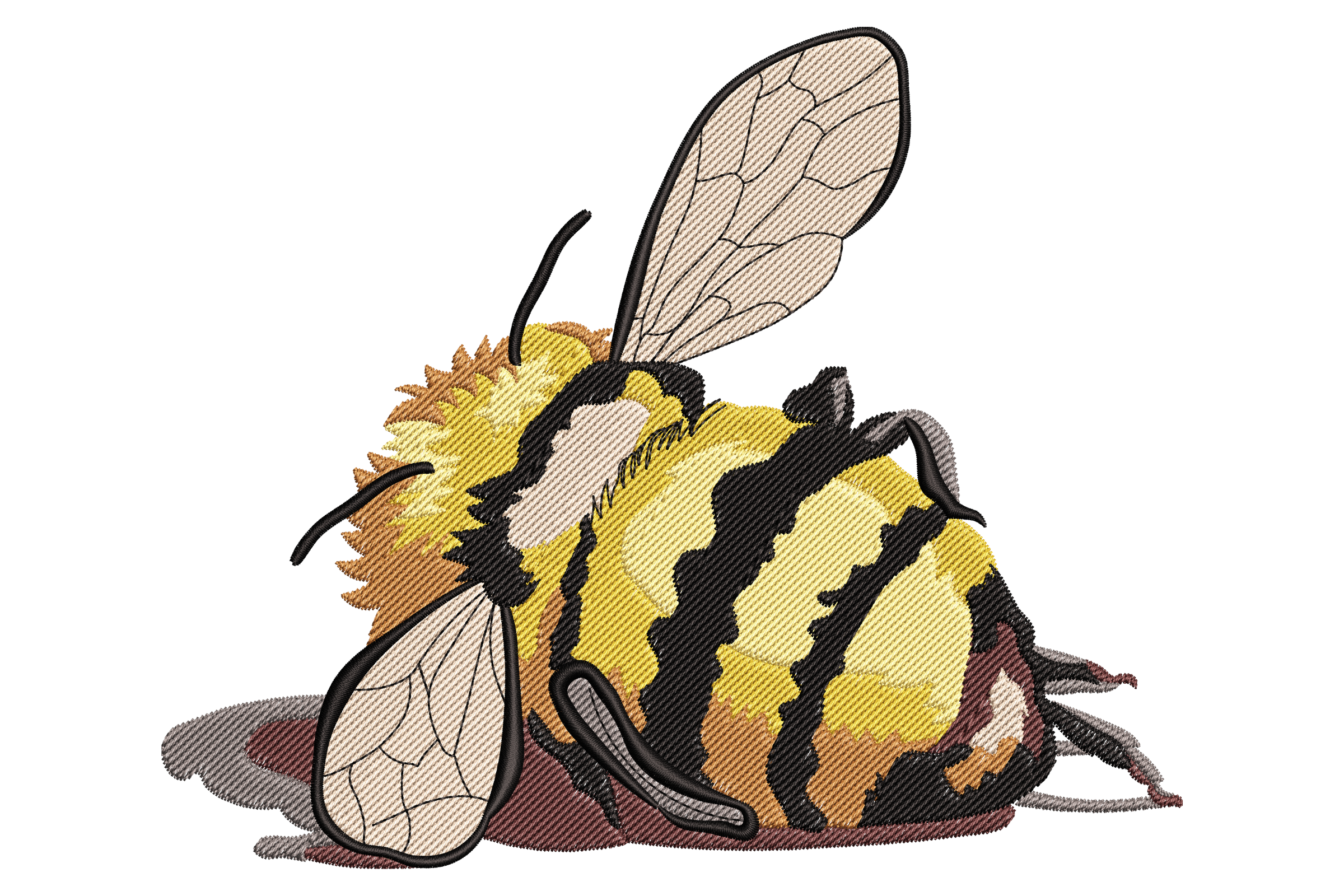 Honey Bee – Machine Embroidery Design | Embroidize