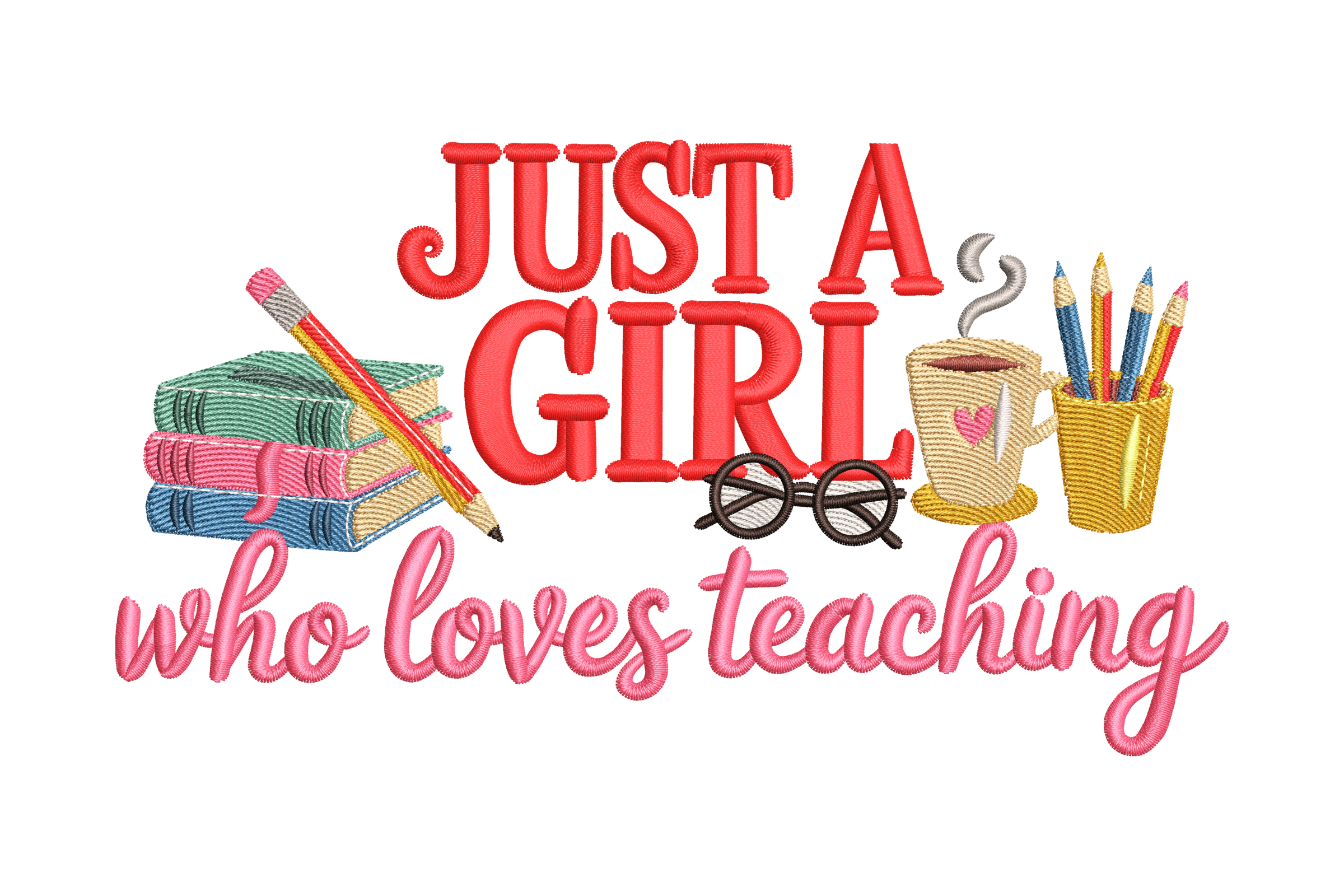 Just a Girl Who Loves Teaching Embroidery