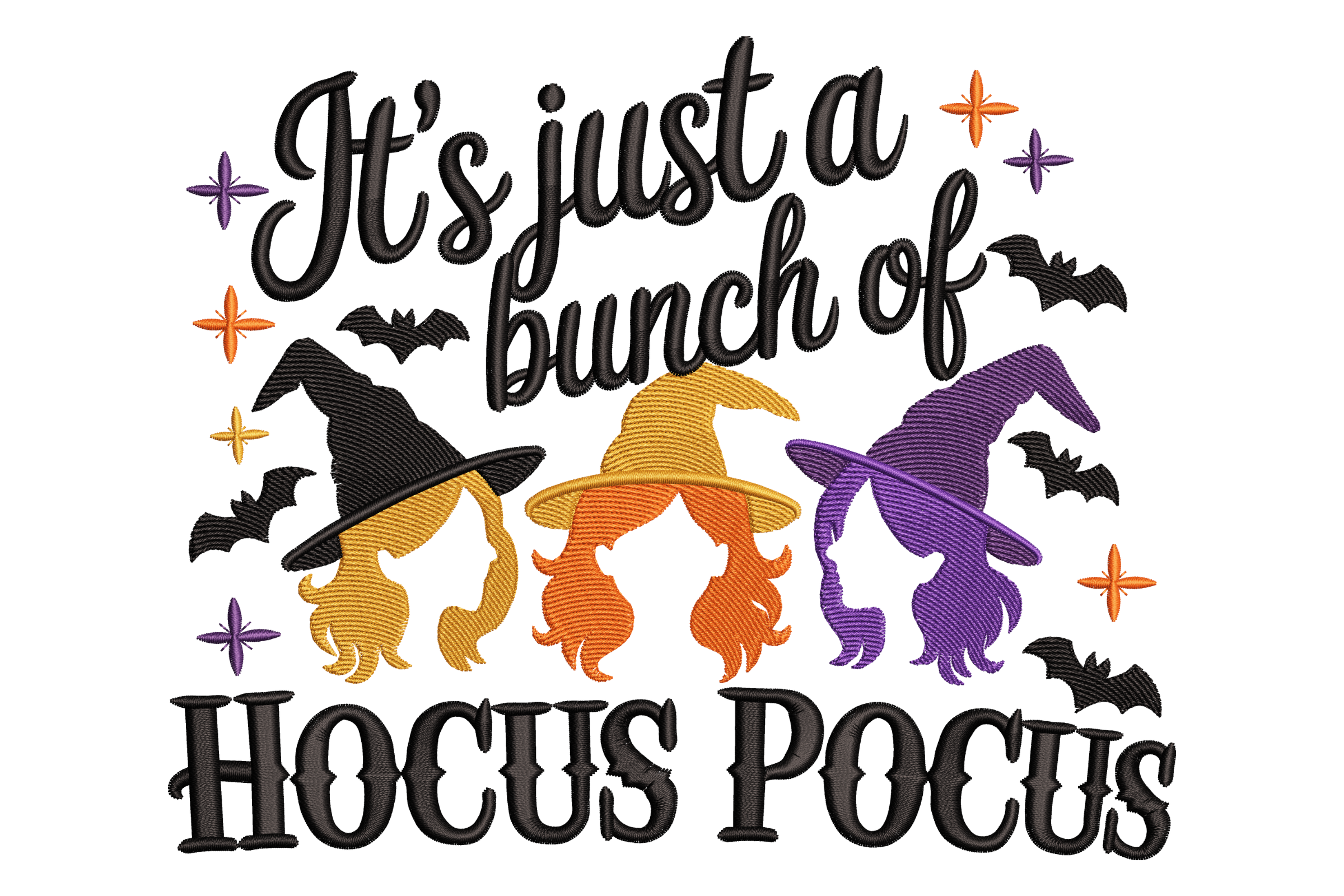 It’s Just a Bunch of Hocus Pocus – Halloween Embroidery Design | Embroidize