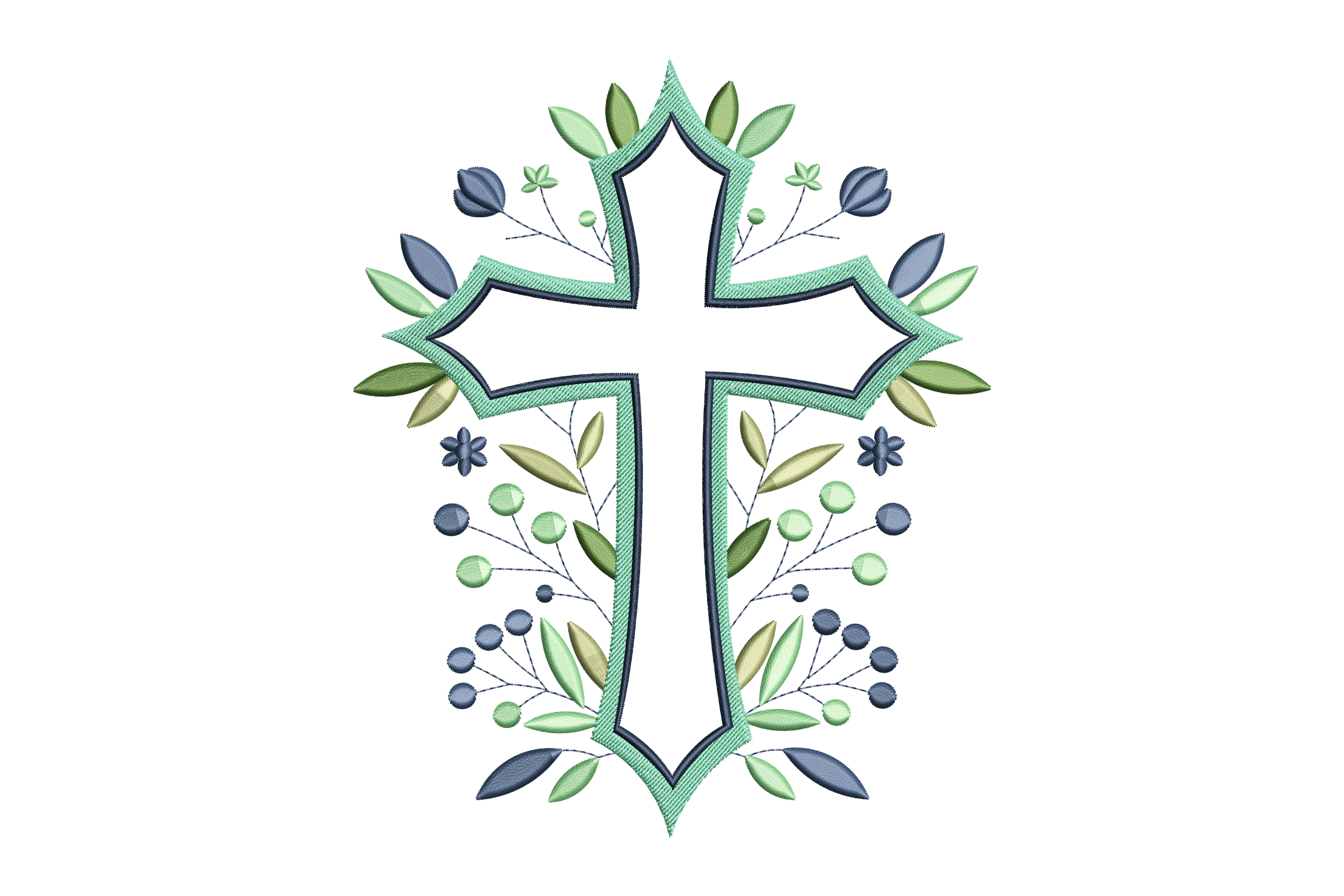 Checkered Bow Heart – Embroidery Design