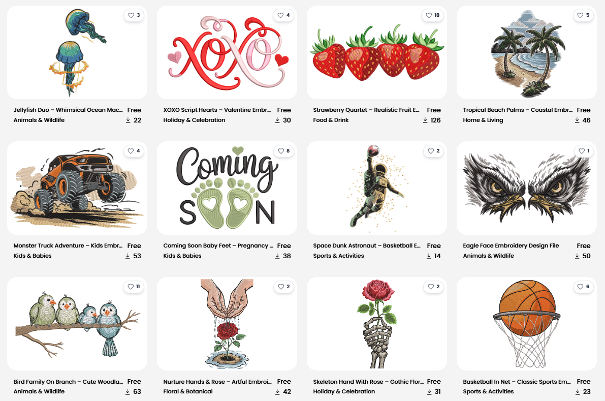 Free Embroidery Design from Embroidize