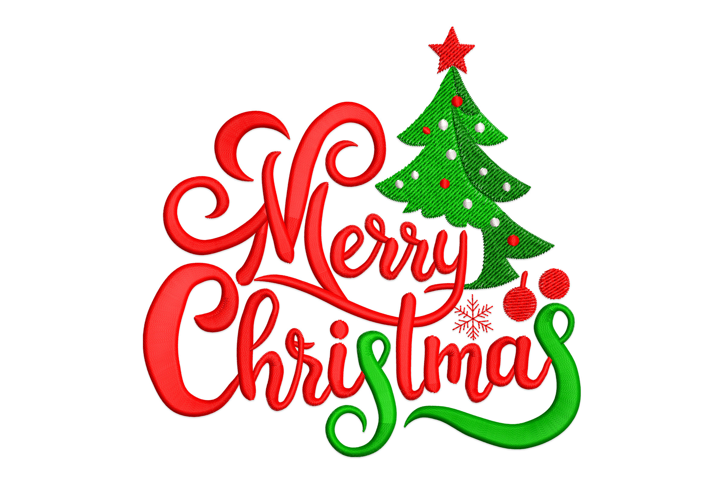 Christmas Tree with Ornaments